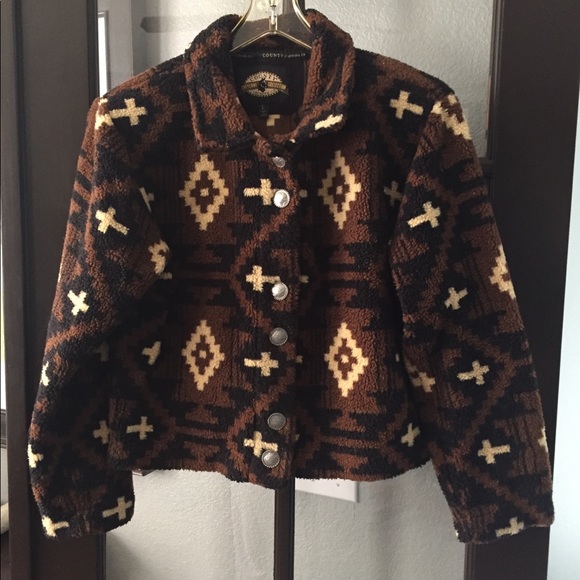 western style fleece jacket